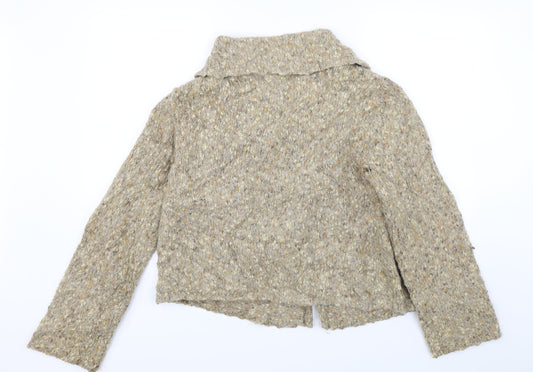 Kaliko Womens Brown Knit Cardigan Jumper Size 12
