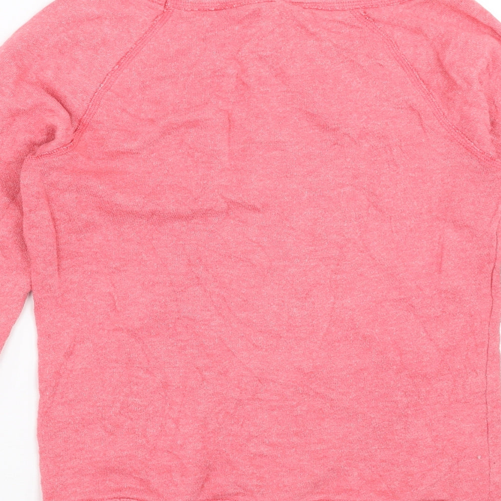 Mossimo Womens Pink Pullover Jumper Size XS