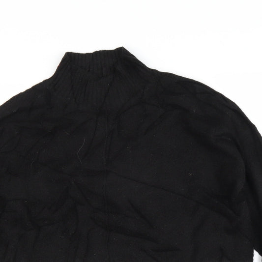 Oasis Womens Black Pullover Jumper Size M