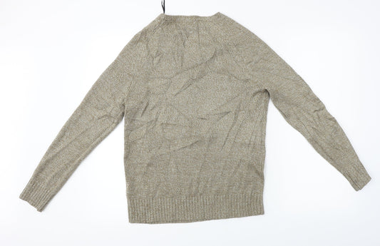 H&M Womens Brown Pullover Jumper Size M