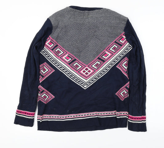 PARISIAN Womens Blue Pullover Jumper Size M