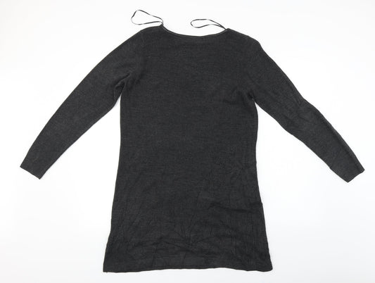 Marks and Spencer Womens Black A-Line Size 14