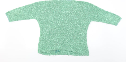 Preworn Womens Green Pullover Jumper Size L