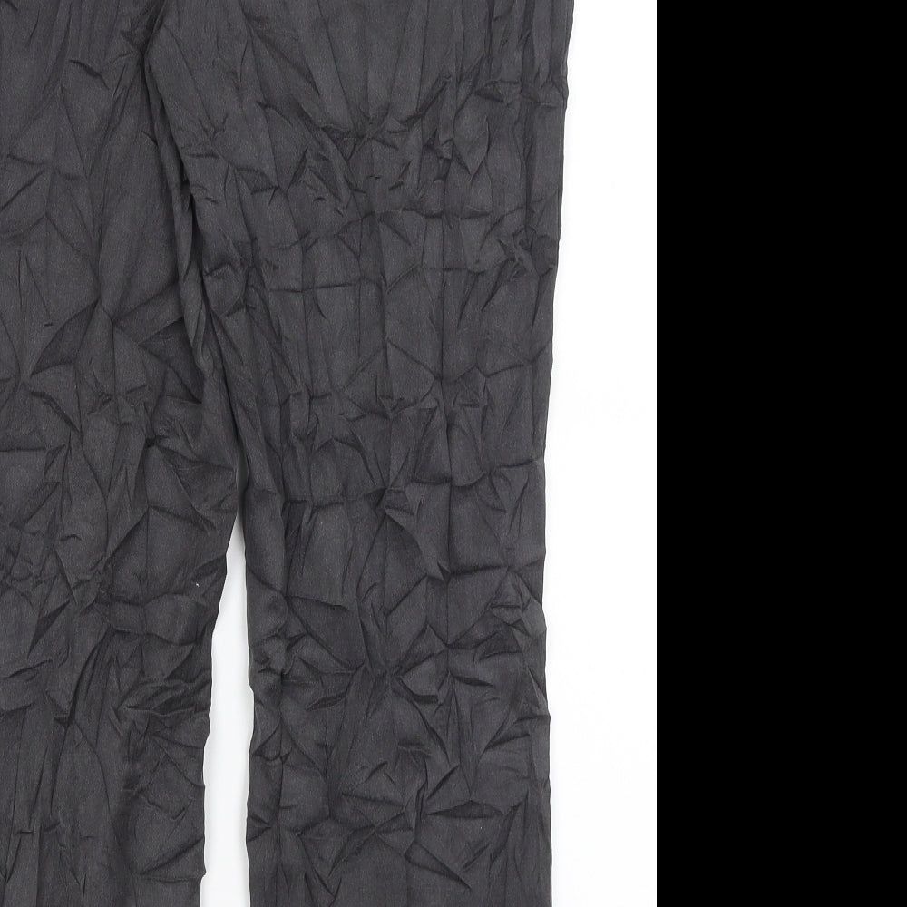 M&S Womens Black Dress Pants Trousers Size 12 L26 in
