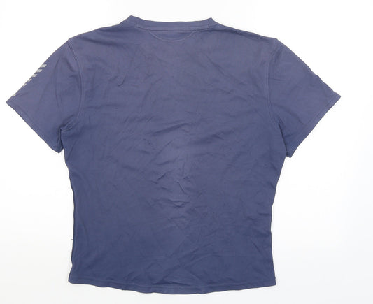 Hilly Hana Womens Blue Basic T-Shirt Size 12