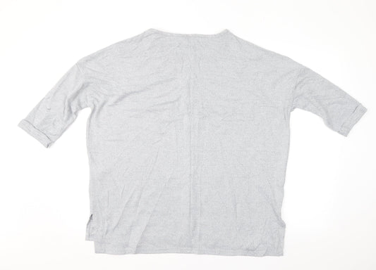 Ne Look Womens Grey Pullover Jumper Size S