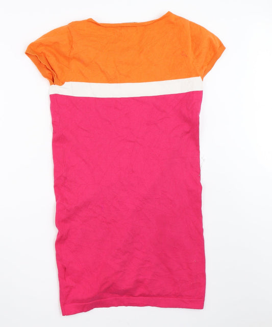 Papaya Womens Pink Tunic Jumper Size 12