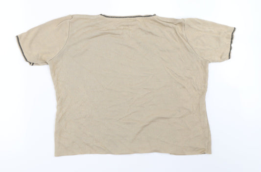 BHS Womens Beige Pullover Jumper Size 16