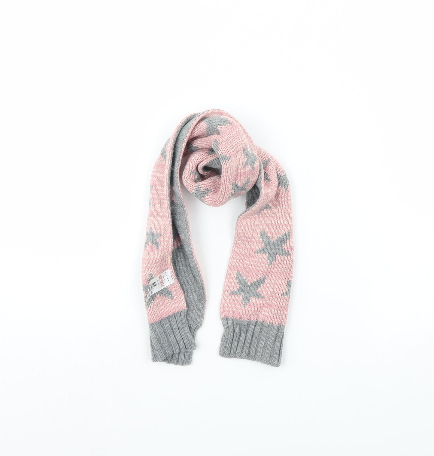 Nutmeg Girls Pink Scarf Scarves & Wraps One Size - age 3-6/ star pattern