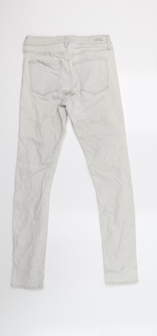 Dorothy Perkins Womens Beige Skinny Jeans Size 29 in L28 in