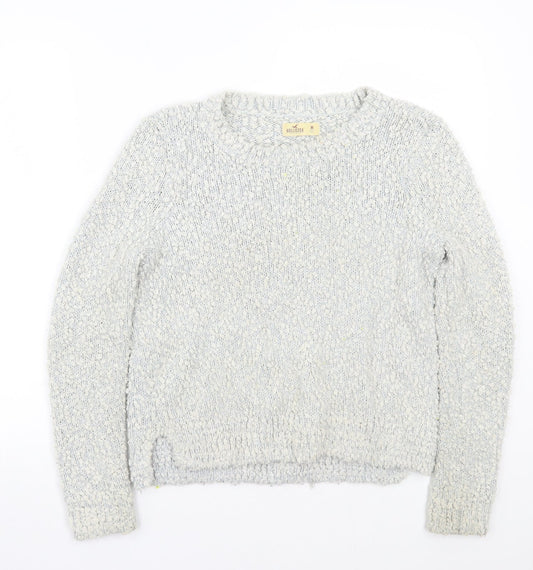 Hollister Womens Grey   Pullover Jumper Size M