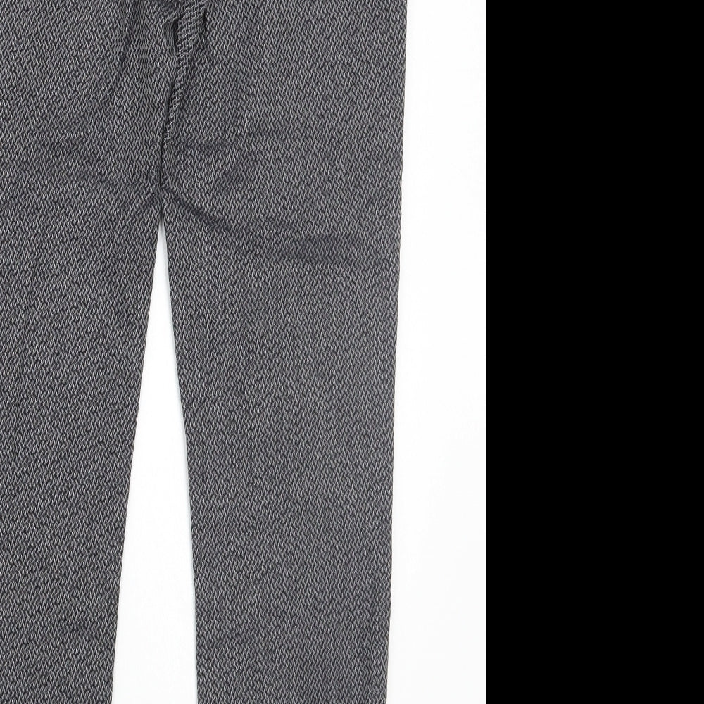 Marks and Spencer Womens Grey Trousers Size 10 L29 in