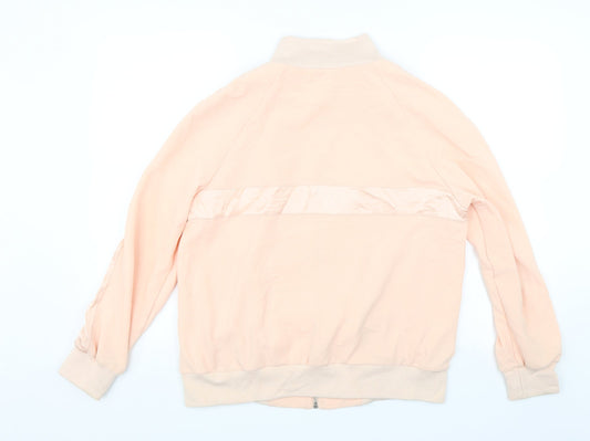 NEXT Womens Orange Full Zip Jumper Size 14