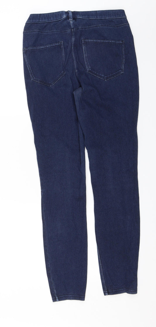 NEXT Womens Blue Denim Skinny Jeans Size 10 L27 in