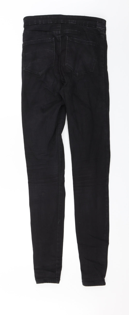 Denim & Co. Womens Black Skinny Jeans Size 10 L30 in
