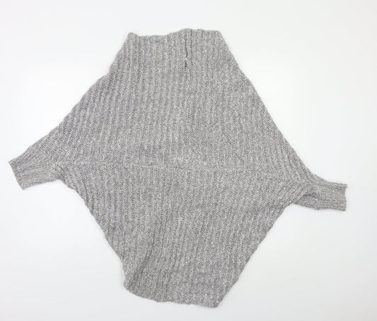Oasis Womens Grey Cardigan Jumper Size S