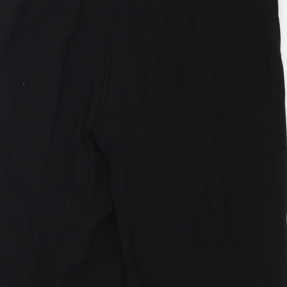 Wichele Womens Black Trousers Size 12 L24 in
