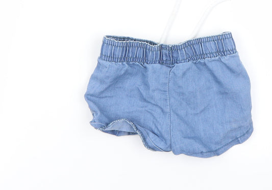 pep&co Girls Blue Shorts Outfit/Set Size 18-24 Months