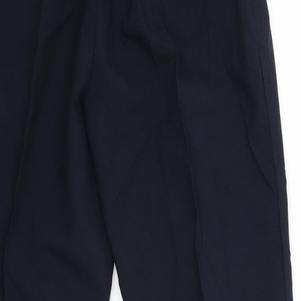 Preworn Womens Blue Sweatpants Trousers Size 14 L25 in