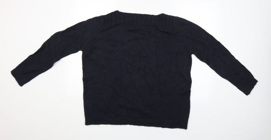 Artigiano Womens Blue Pullover Jumper Size L