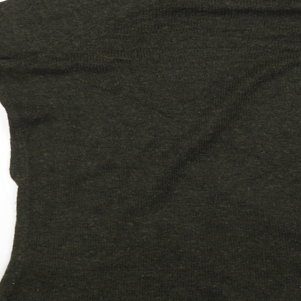 H&M Womens Green Pullover Jumper Size S