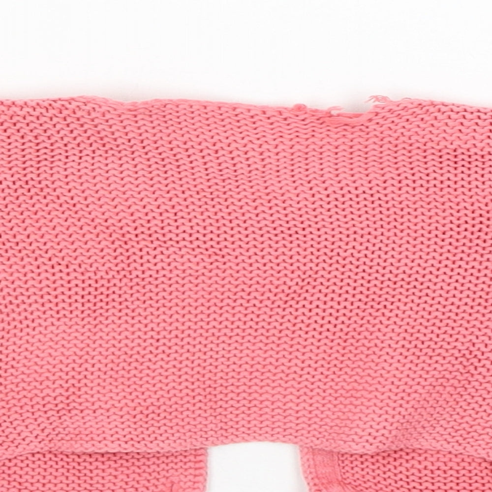 M&S Girls Pink Cardigan Jumper Size 0-3 Months