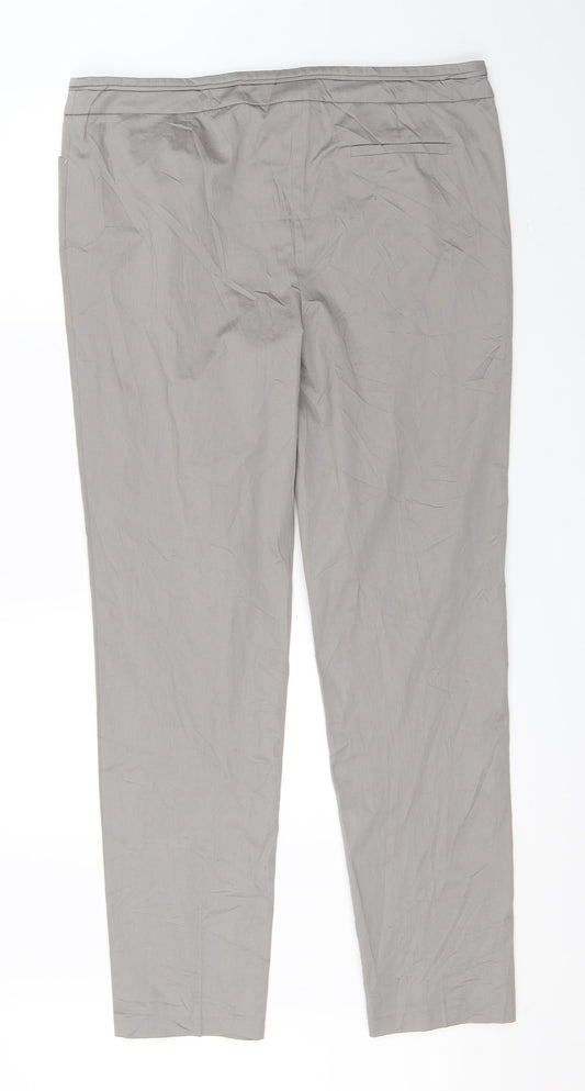 Gerry Weber Womens Grey Dress Pants Trousers Size 38 in L30 in