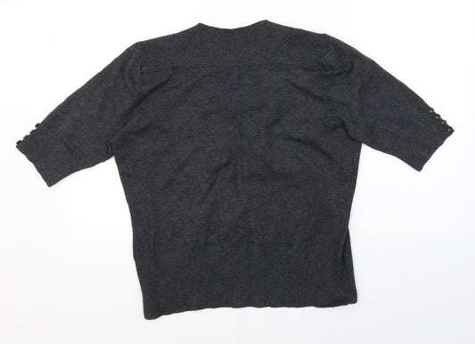 HIJKLM Womens Grey Pullover Jumper Size XL