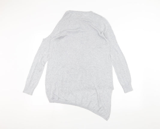 River Island Womens Grey Basic T-Shirt Size 8