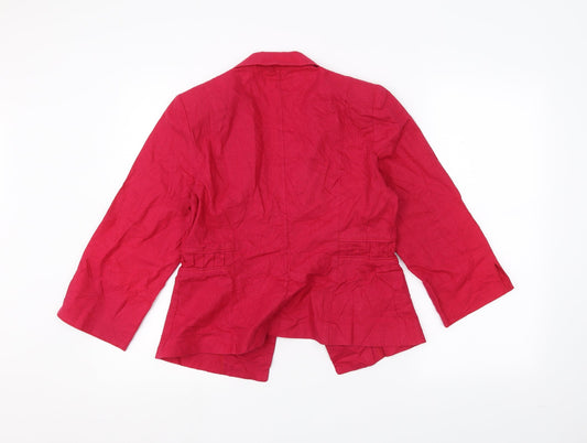 Marks and Spencer Womens Pink Jacket Size 12