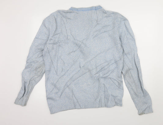 Marks and Spencer Womens Blue Knit Pullover Jumper Size M