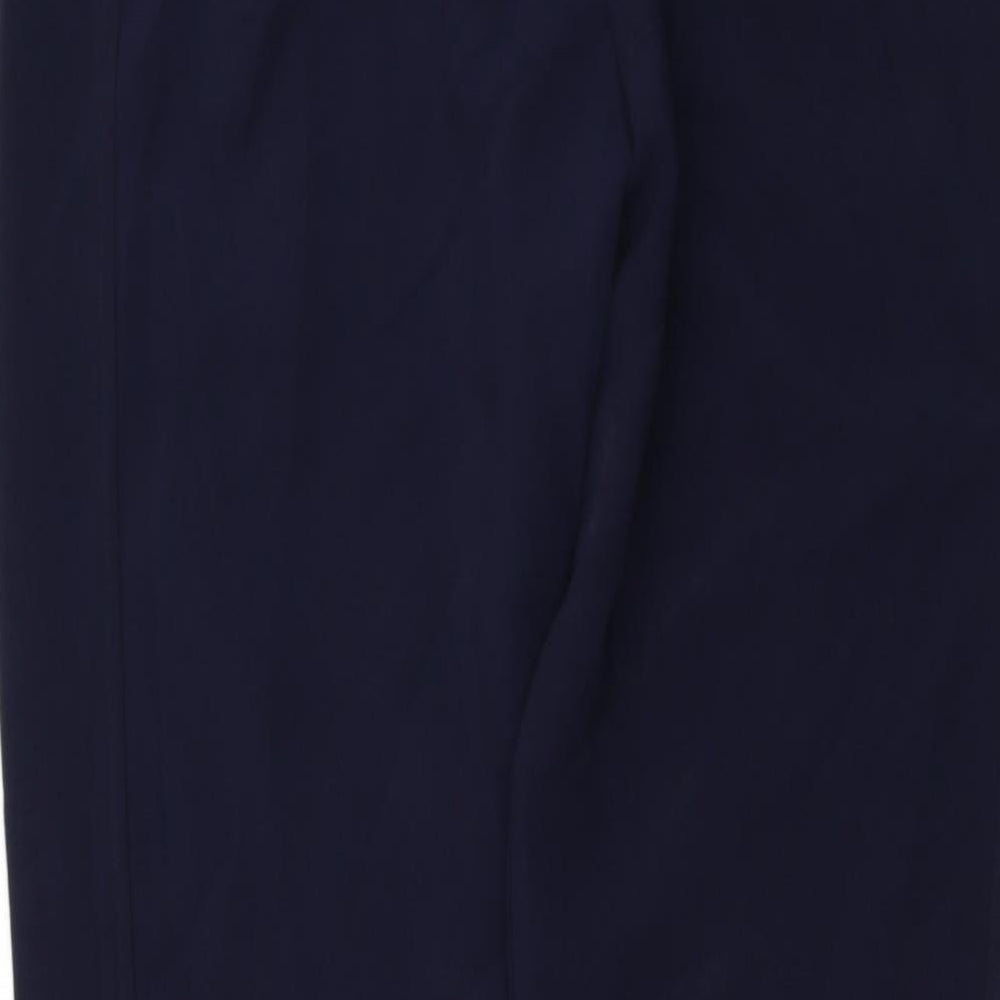 Louche Womens Blue Trousers Size 14 L29 in