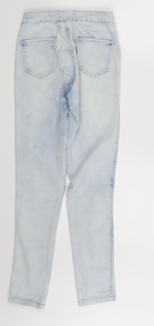 New Look Girls Blue Denim Skinny Jeans Size 12 Years