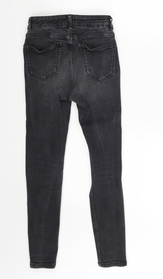 New Look Girls Grey Denim Skinny Jeans Size 11 Years