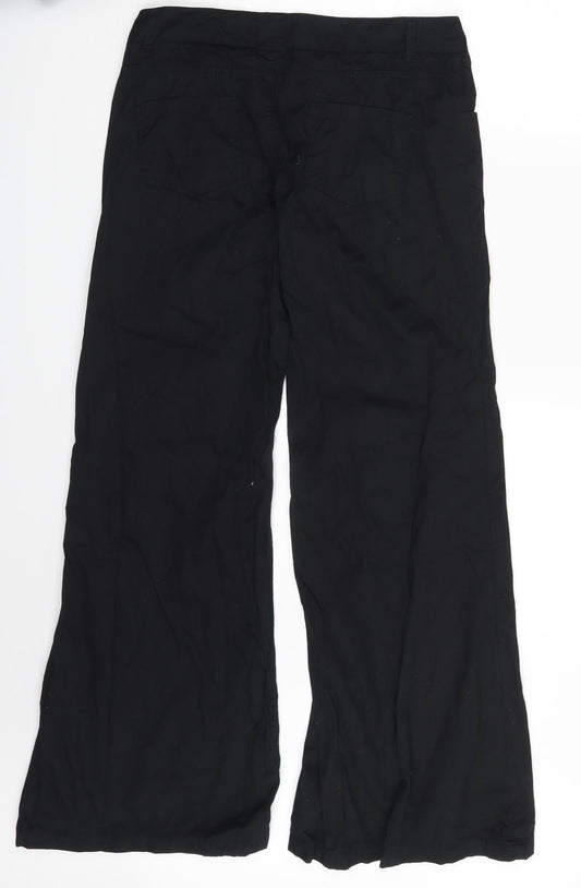 Moda Womens Black Sweatpants Trousers Size 10 L29 in