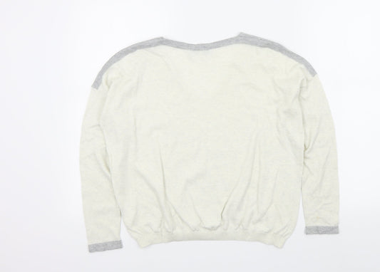 Sandwich Womens Beige Pullover Jumper Size XS