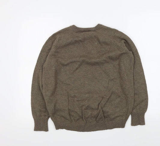 H&M Womens Brown Pullover Jumper Size M