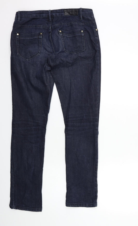 cig Womens Blue Denim Straight Jeans Size 31 in L32 in