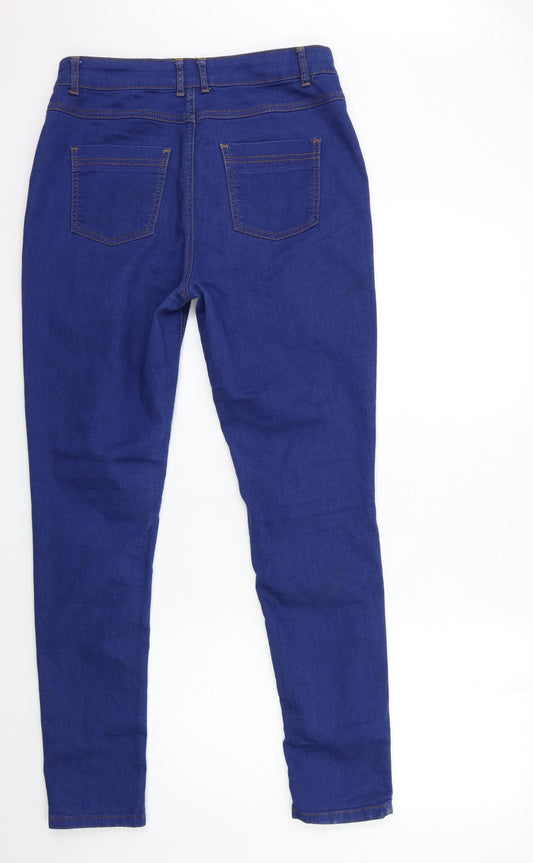 MISSO Womens Blue Denim Skinny Jeans Size 32 in L30 in