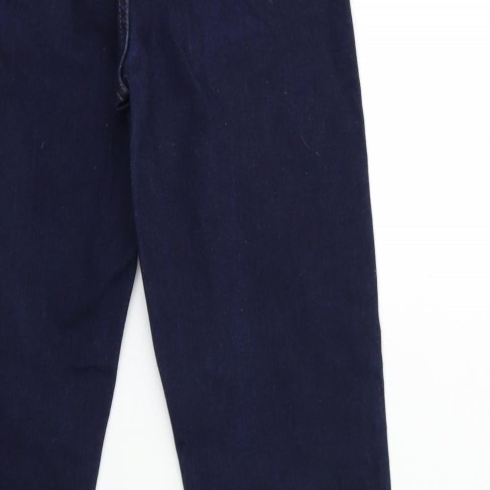 Marks and Spencer Womens Blue Denim Skinny Jeans Size 8 L26 in