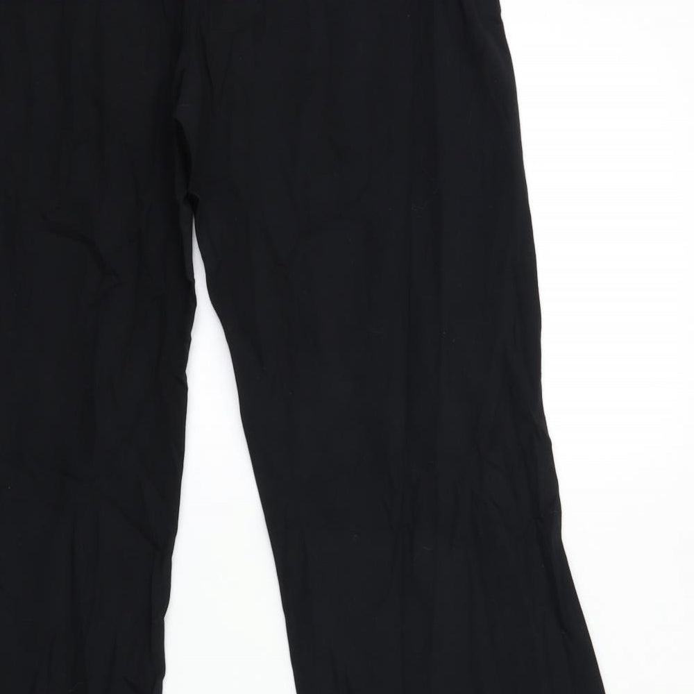 NXT Womens Black Trousers Size 12 L31 in