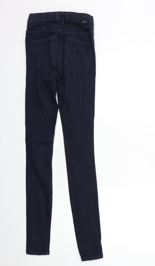 denim jeans maker Womens Blue Denim Skinny Jeans Size S L30 in