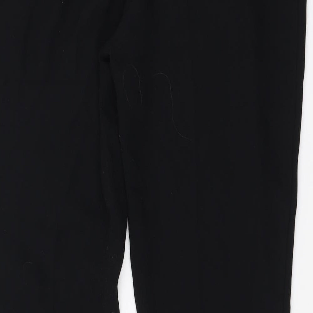 Monsoon Womens Black Trousers Size 8 L27 in