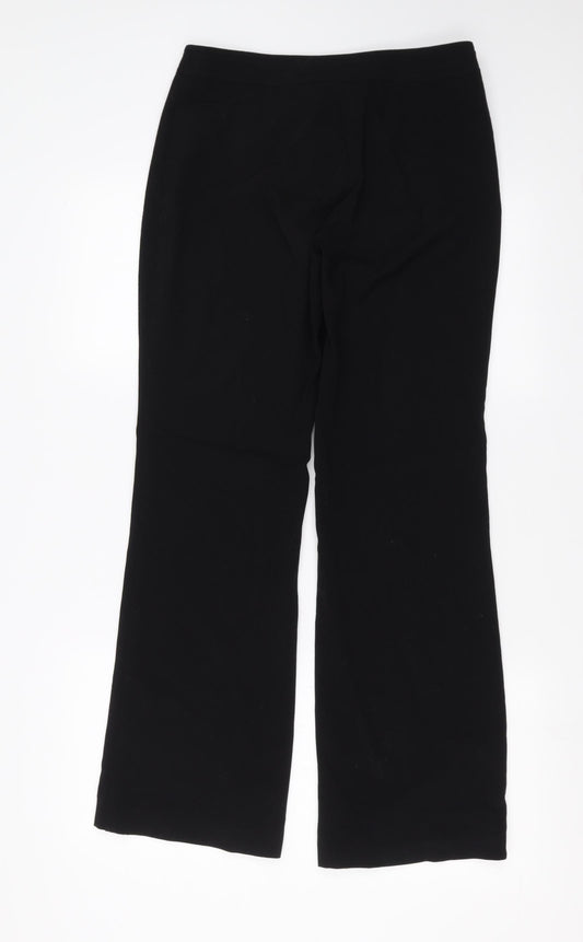 TruTex Womens Black Trousers Size 30 in L30 in