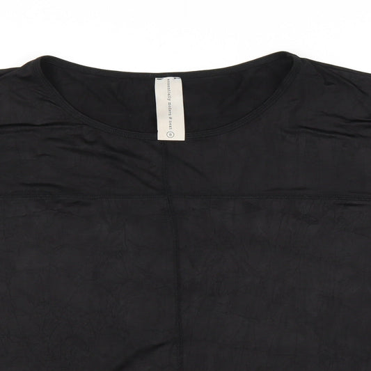 NEXT Womens Black Basic Blouse Size 6