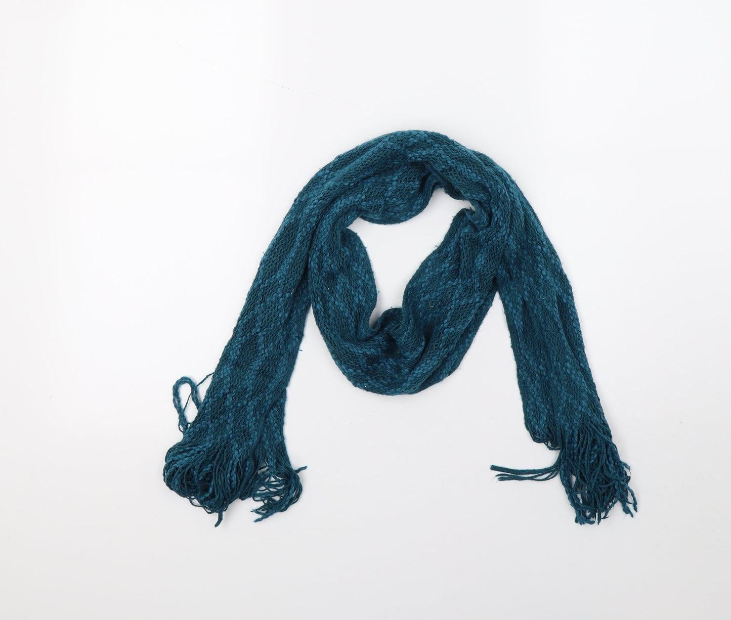 Preworn Womens Blue Scarf