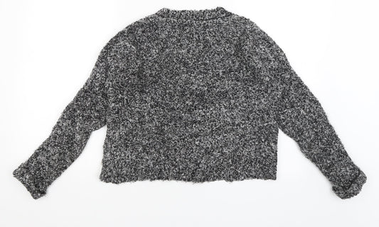 Topshop Womens Grey Pullover Jumper Size 8