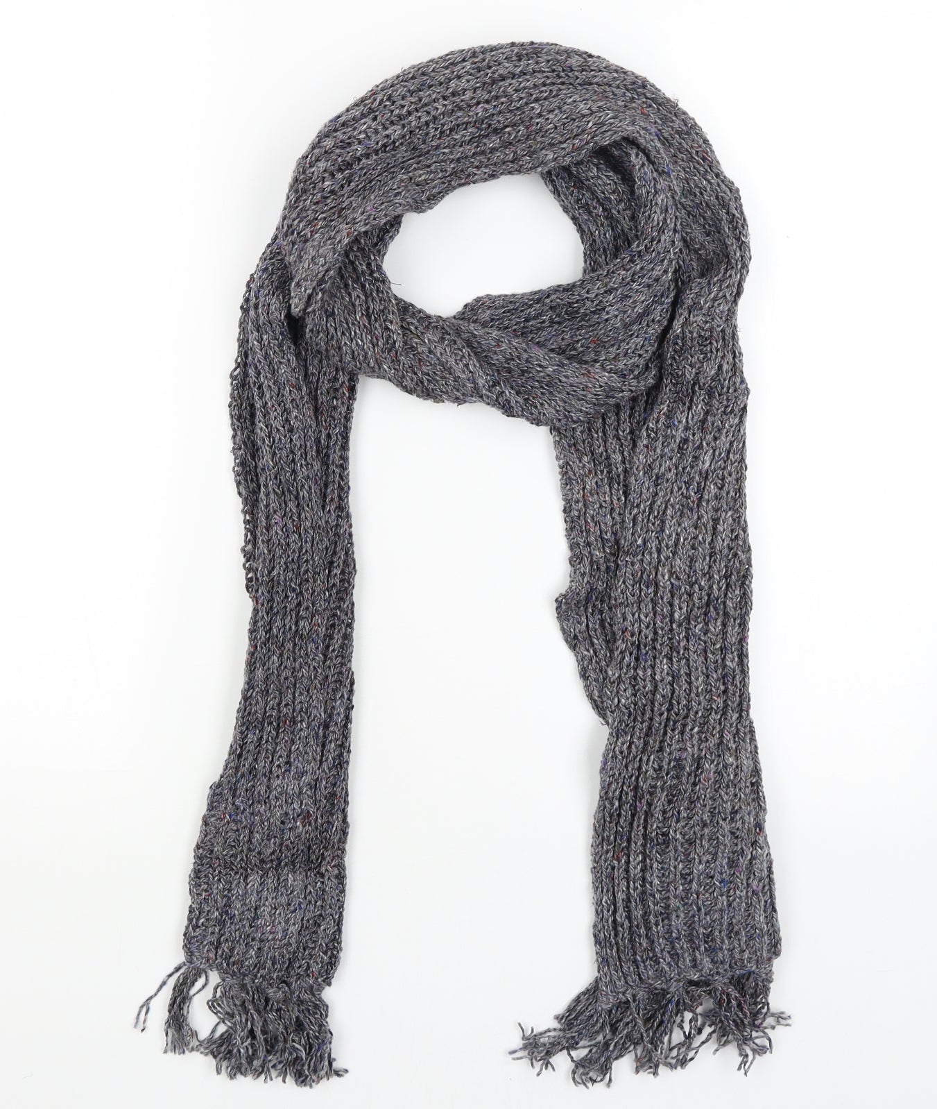 Preworn Unisex Grey Scarf