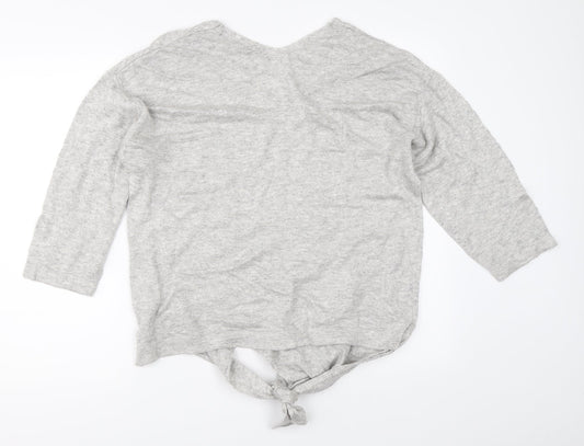 Marks and Spencer Womens Grey Pullover Jumper Size 16