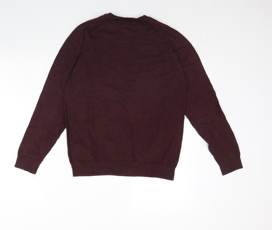NEXT Mens Red Pullover Jumper Size S